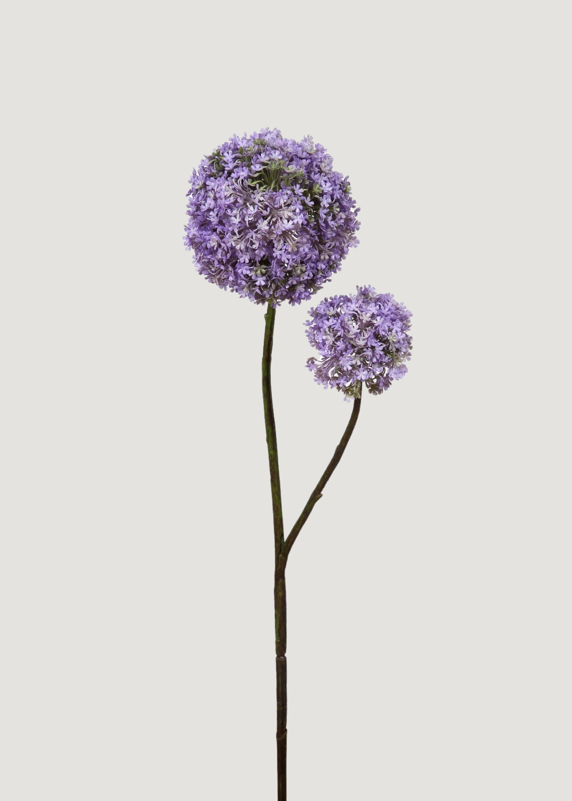 Artificial Snowball Flower in Purple 