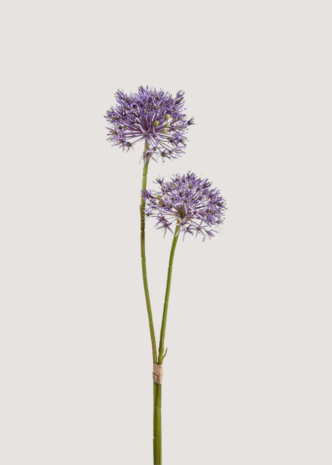 Artificial Allium Wildflower Bundle in Lavender