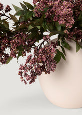 Dusty Plum Berries in Stoneware Vase