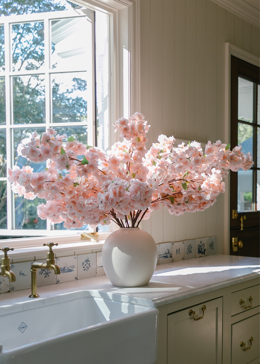 Premium Faux Cherry Blossoms