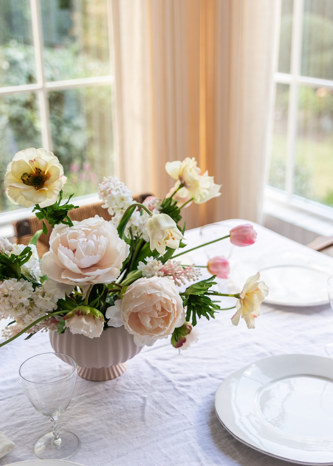 Artificial Flowers Styled For Spring