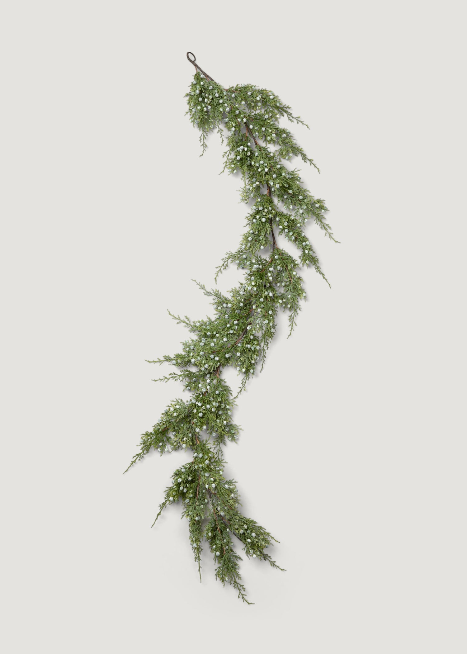 Faux Juniper Garland at Afloral