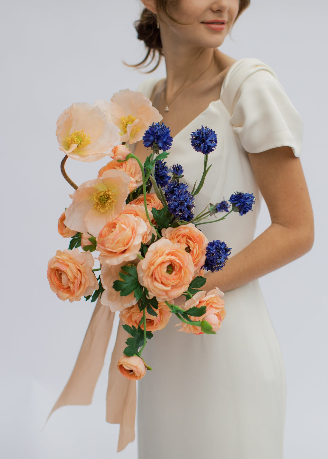 Peach Ranunculus Bouquet