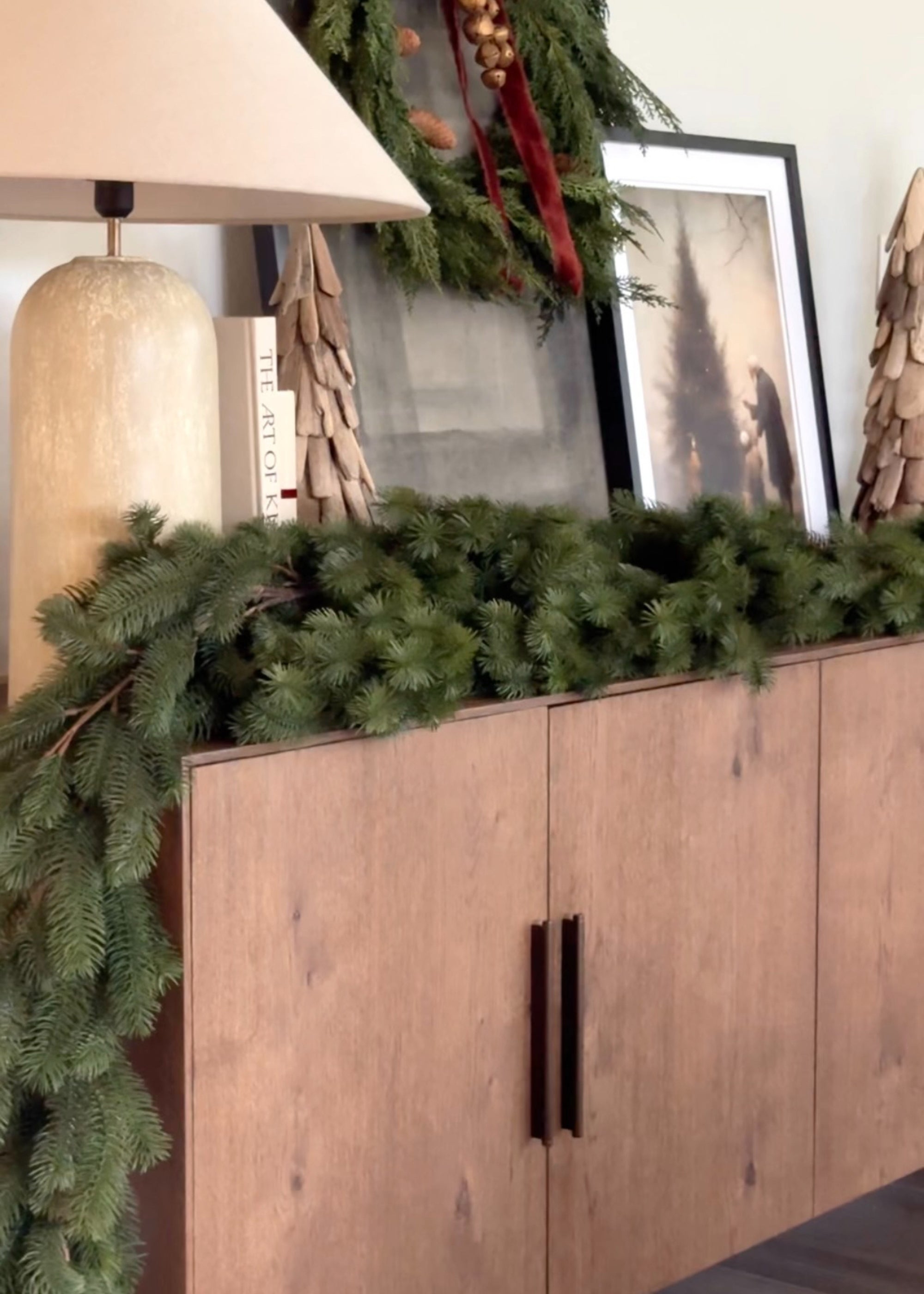 Faux Spruce Holiday Garland