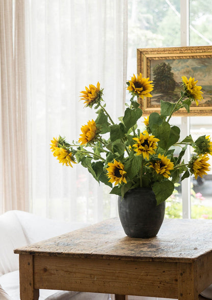 Arranging Artificial Sunflowers