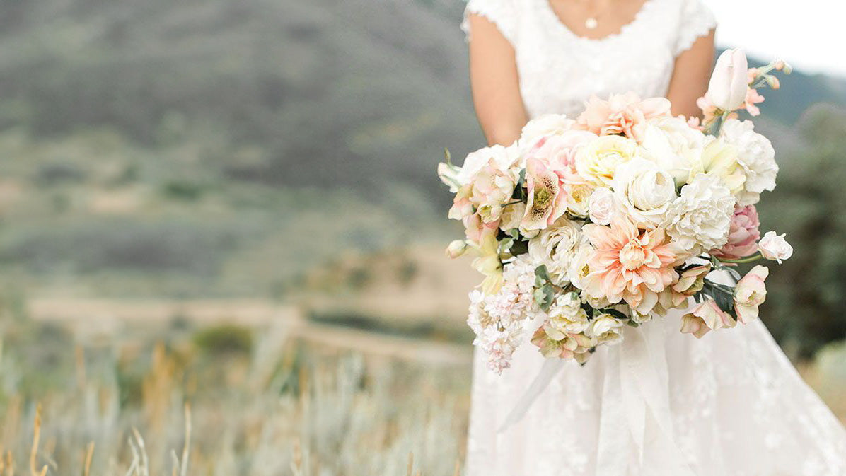 artificial wedding bouquets