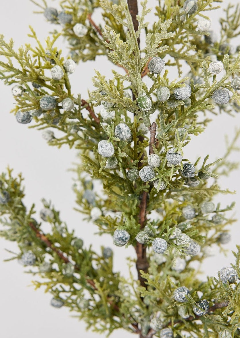 14 Artificial Juniper Bush/spray/stem/pick/vase Filler-christmas/winter  Greenery-holiday Home Decor-artificial Evergreen Floral Supply -  New  Zealand