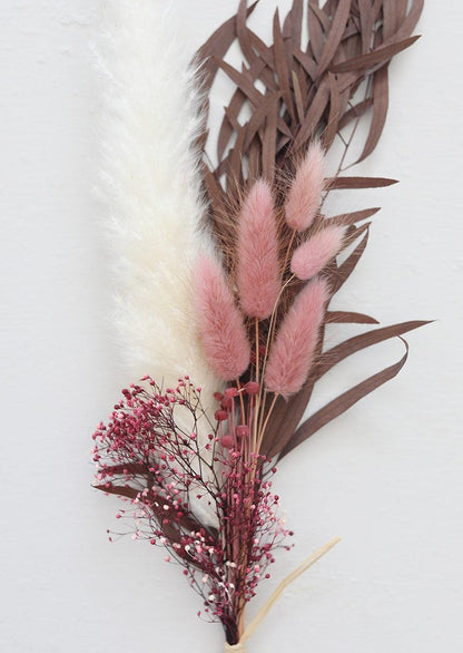 Pink Preserved Gypsophila Flower Bundle - 23-28.5