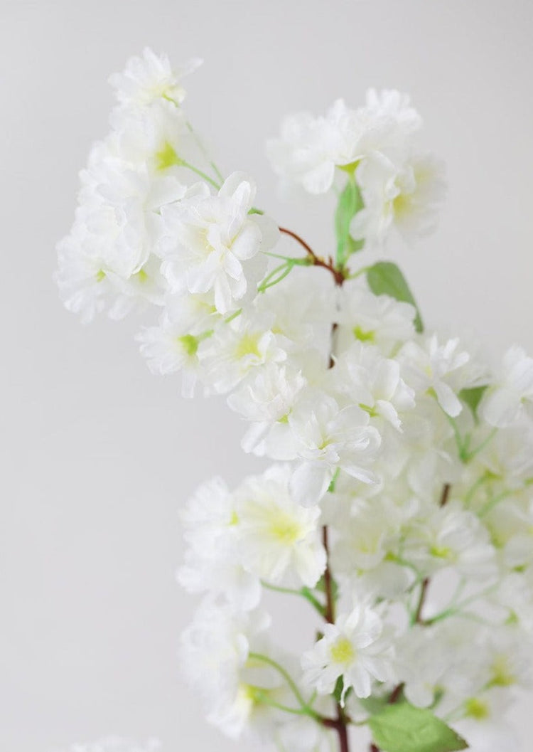 Cream White Cherry Blossom Branch | Fake Spring Flowers | Afloral.com