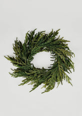 Afloral Real Touch Norfolk Pine Winter Wreath