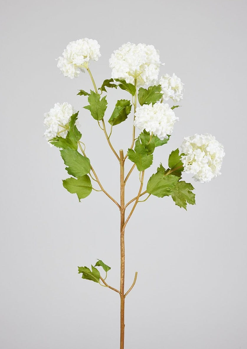 Snowball Flowers in White | Best Faux Botanicals at Afloral.com